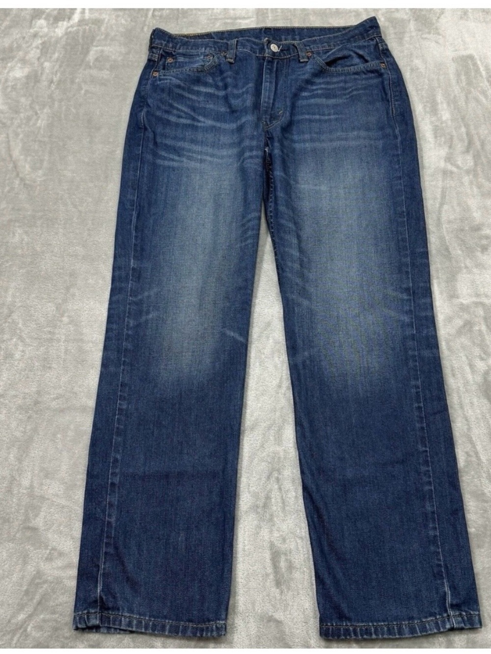 Levi's Men's Straight Jeans - Dark Blue Wash